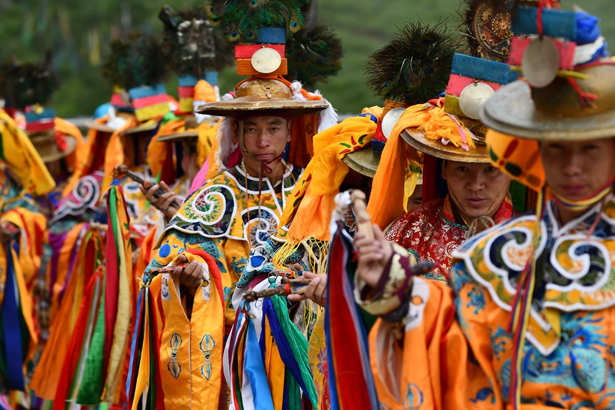 Mask Dance Festival at Katok Monastery | Photo by Liu Bin