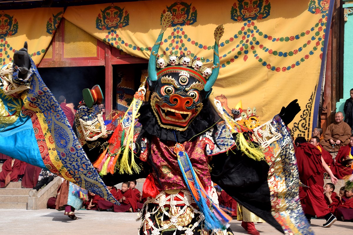 Monlam Festvial (Losar) in Tongren | Photo by Prof. Hans Först