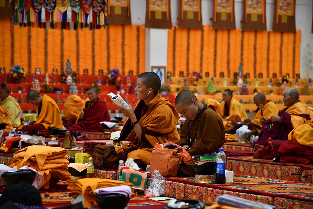 Gyergo Nunnery Tagong | Photo by Liu Bin