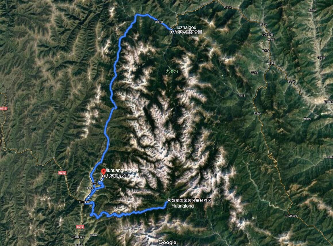 Tour of Jiuzhaigou and Huanglong