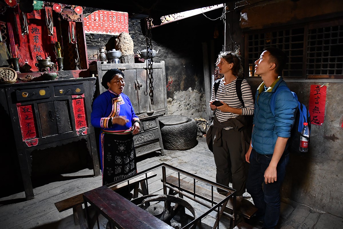 Taoping Village of Qiang Minority | Photo by  Liu Bin